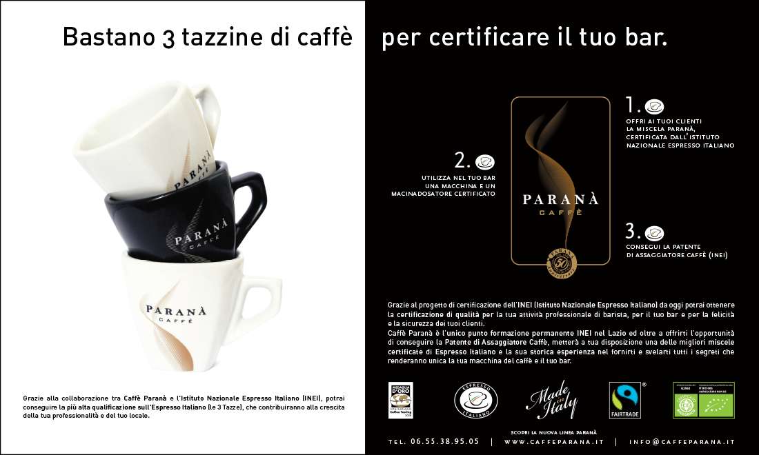 BAR CERTIFICATO – October 2011